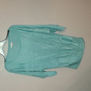 New York and Company Teal Sweater